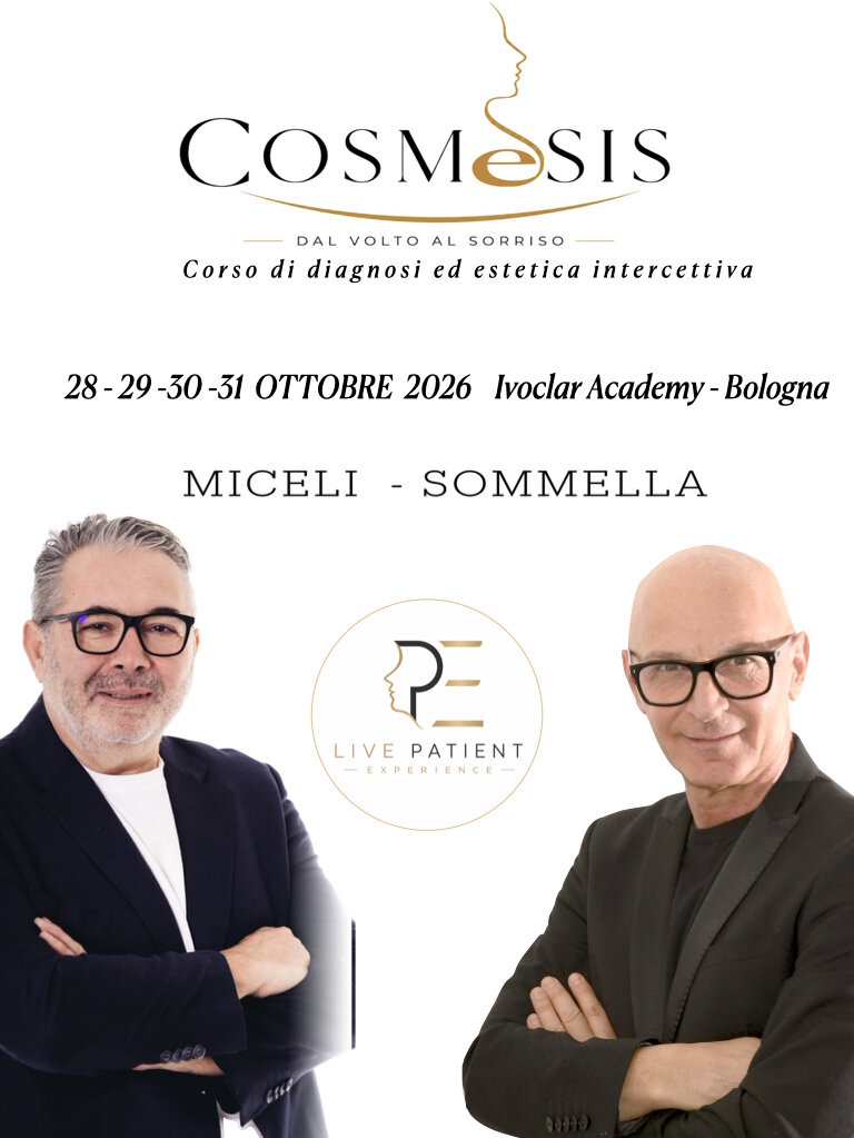 COSMESIS — Miceli e Sommella, 28-31 ottobre 2026, Ivoclar Academy Bologna